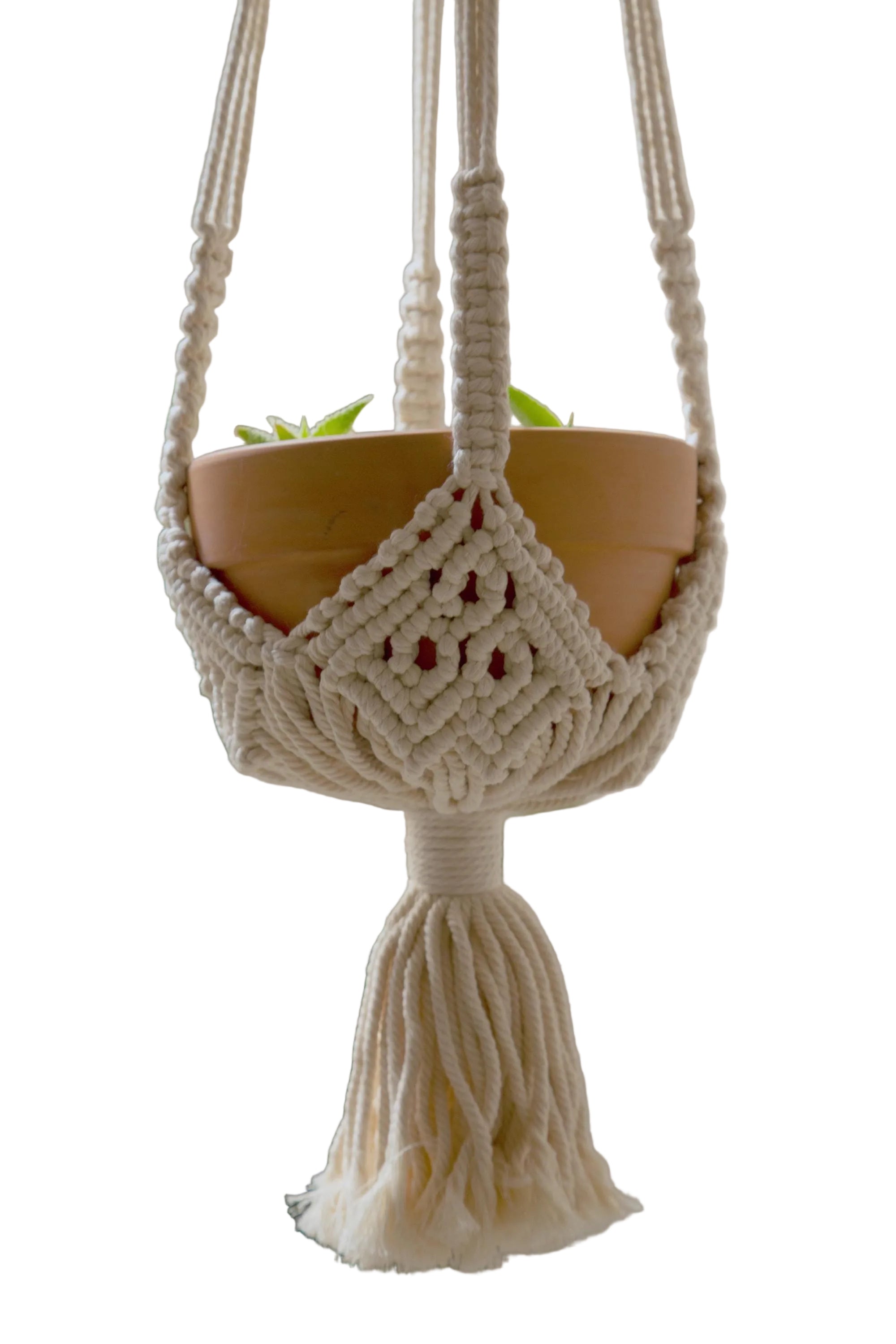 Large macrame plant hanger Macrame planter Macrame plant holder Indoor hanging planter Makramee blumenampel Gifts for her Plant lover gifts