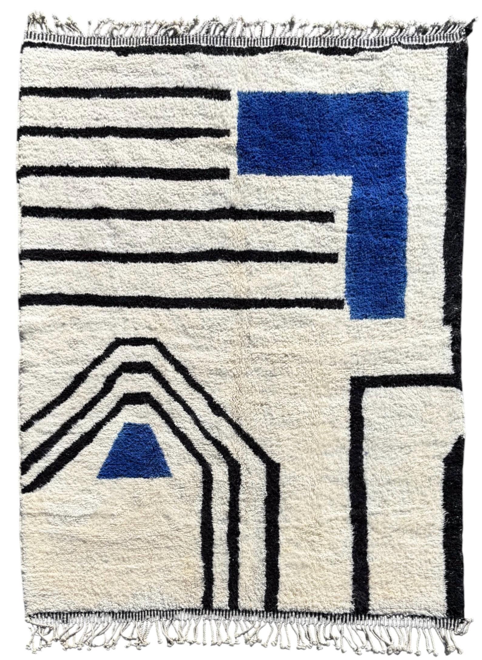 Handmade Moroccan Berber Wool Rug