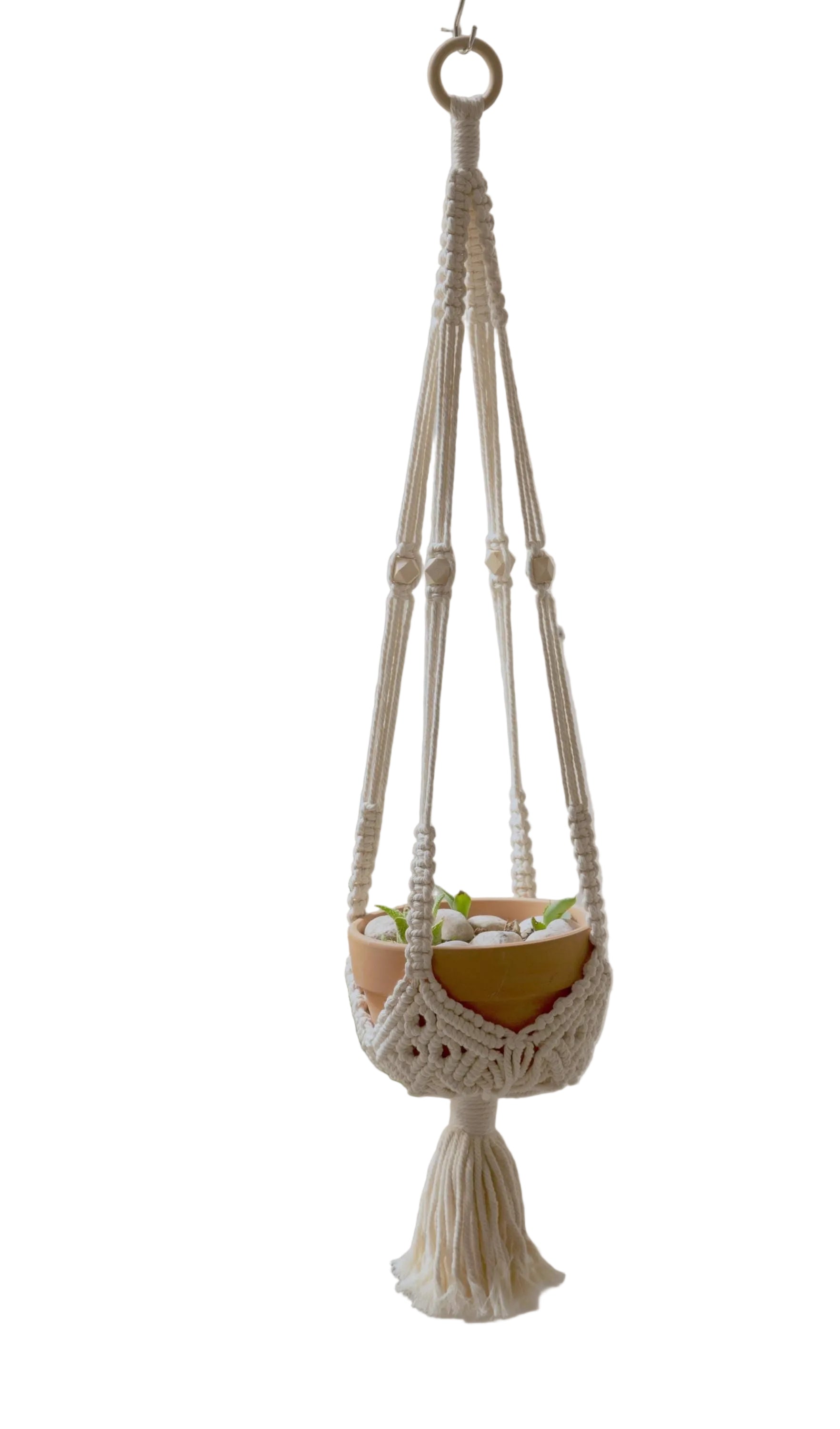 Large macrame plant hanger Macrame planter Macrame plant holder Indoor hanging planter Makramee blumenampel Gifts for her Plant lover gifts