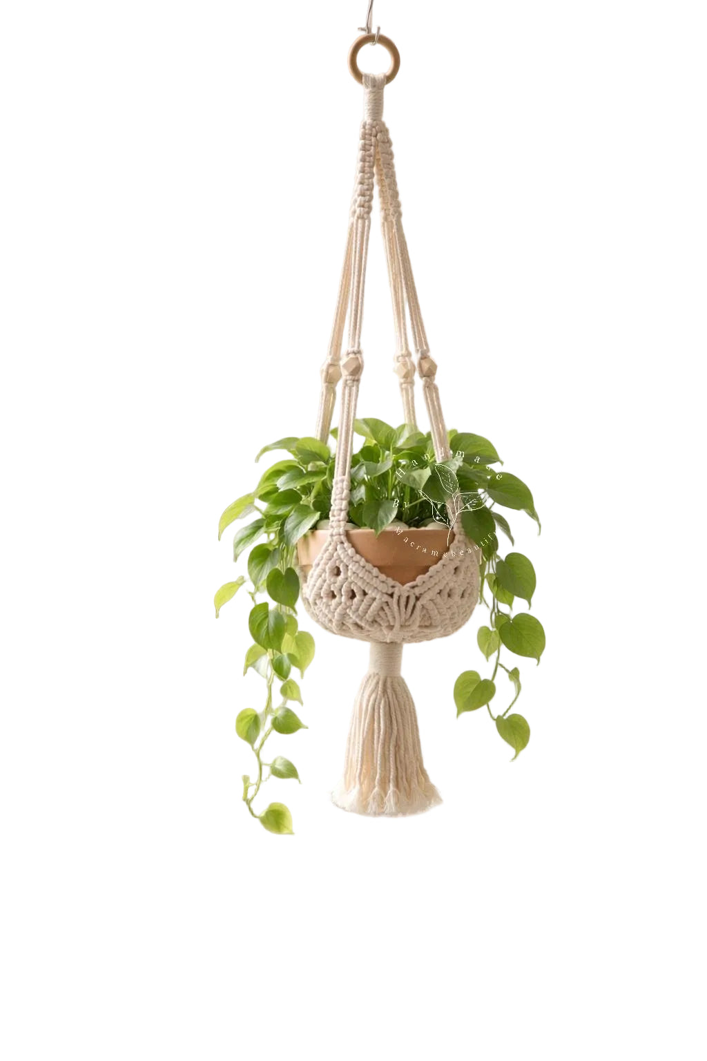 Large macrame plant hanger Macrame planter Macrame plant holder Indoor hanging planter Makramee blumenampel Gifts for her Plant lover gifts